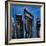 Blue Cityscape-Paul Brent-Framed Art Print