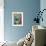 Blue  Clematis-Kim Parker-Framed Giclee Print displayed on a wall