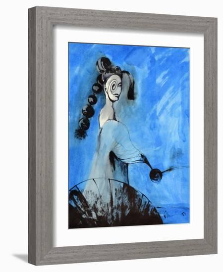 Blue Cloud-Vaan Manoukian-Framed Art Print