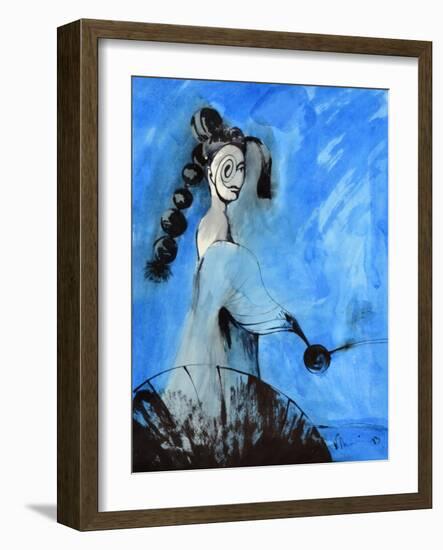 Blue Cloud-Vaan Manoukian-Framed Art Print