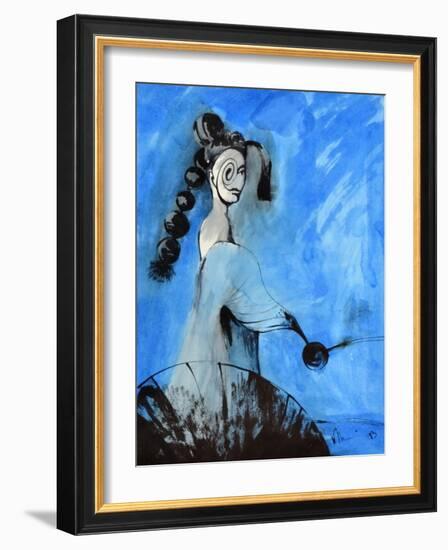 Blue Cloud-Vaan Manoukian-Framed Art Print