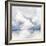 Blue Clouds-Maya Woods-Framed Art Print