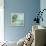 Blue Coastal Lagoon-Suzanne Wilkins-Framed Stretched Canvas displayed on a wall