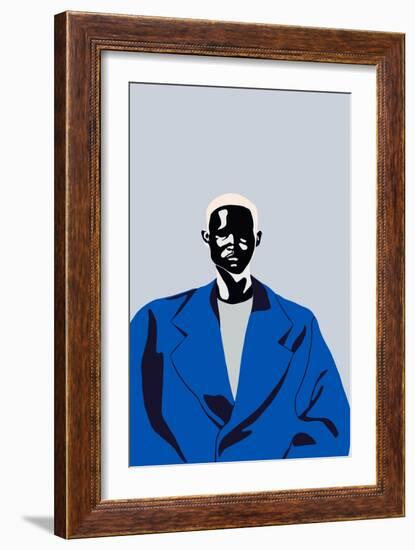 Blue Coat, 2016-Yi Xiao Chen-Framed Giclee Print