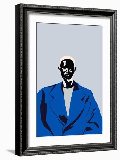 Blue Coat, 2016-Yi Xiao Chen-Framed Giclee Print