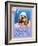 Blue Cocker Spaniel-Cathy Cute-Framed Giclee Print