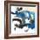 Blue Collage II-Jodi Fuchs-Framed Art Print