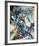 Blue Comb, 1917-Wassily Kandinsky-Framed Giclee Print