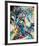 Blue Comb, 1917-Wassily Kandinsky-Framed Giclee Print