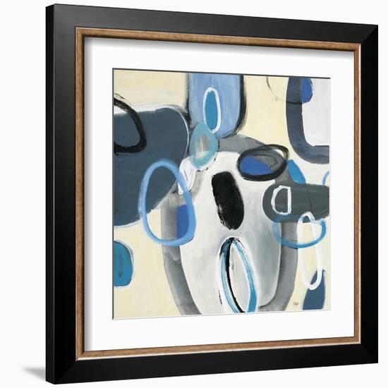 Blue Connection I-Lisa Ridgers-Framed Art Print