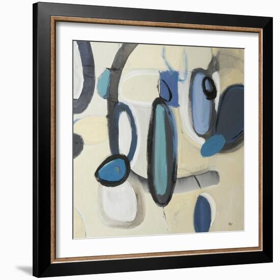 Blue Connection II-Lisa Ridgers-Framed Art Print