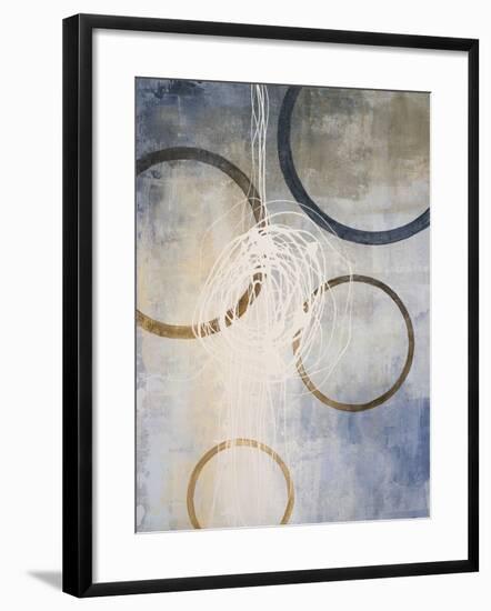 Blue Connections II-Michael Marcon-Framed Art Print