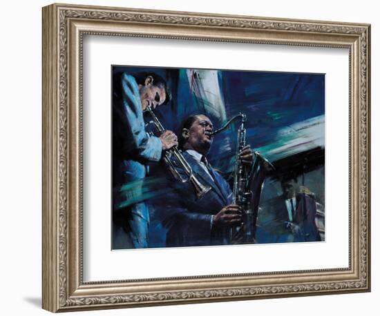 Blue Cool-Jin G. Kam-Framed Premium Giclee Print