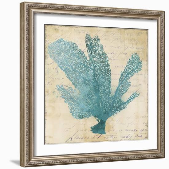 Blue Coral I-Anna Polanski-Framed Art Print