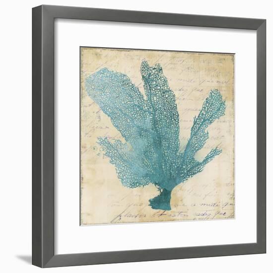 Blue Coral I-Anna Polanski-Framed Art Print
