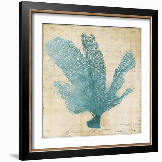 Blue Coral I-Anna Polanski-Framed Art Print