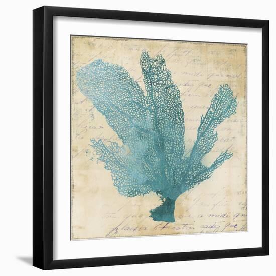 Blue Coral I-Anna Polanski-Framed Art Print