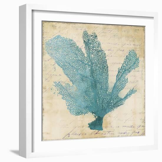 Blue Coral I-Anna Polanski-Framed Art Print