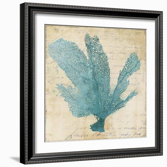 Blue Coral I-Anna Polanski-Framed Art Print