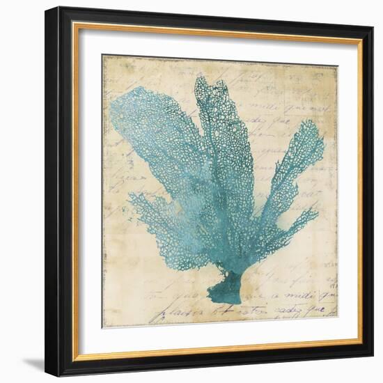 Blue Coral I-Anna Polanski-Framed Art Print