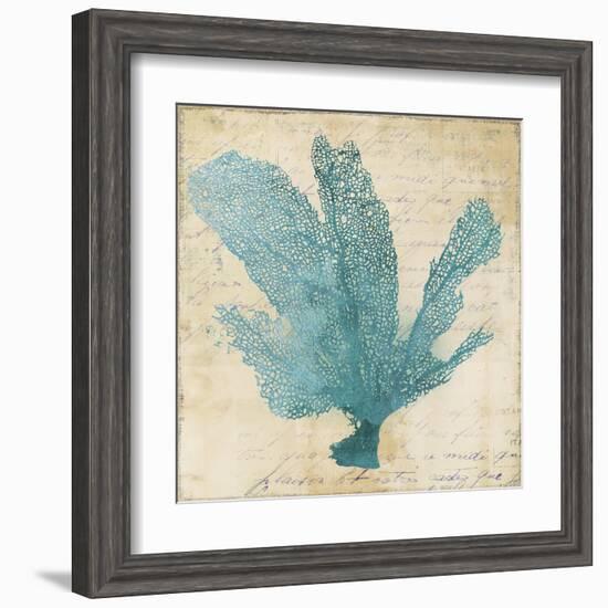 Blue Coral I-Anna Polanski-Framed Art Print