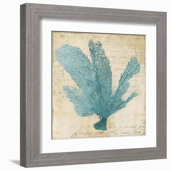 Blue Coral I-Anna Polanski-Framed Art Print