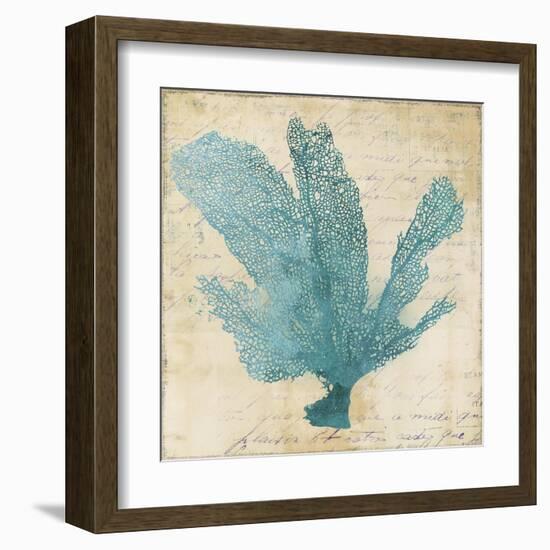 Blue Coral I-Anna Polanski-Framed Art Print