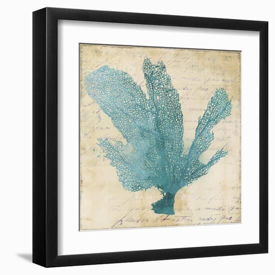 Blue Coral I-Anna Polanski-Framed Art Print