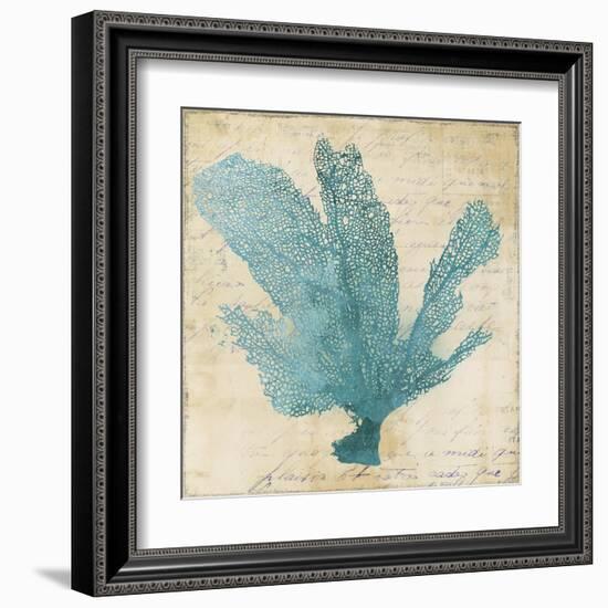 Blue Coral I-Anna Polanski-Framed Art Print