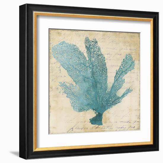 Blue Coral I-Anna Polanski-Framed Art Print