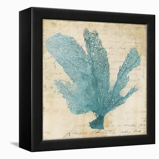 Blue Coral I-Anna Polanski-Framed Stretched Canvas