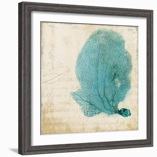 Blue Coral II-Anna Polanski-Framed Art Print