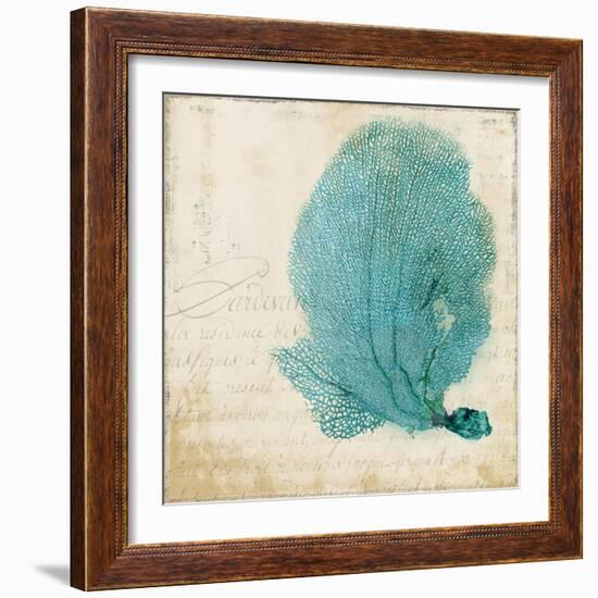 Blue Coral II-Anna Polanski-Framed Art Print