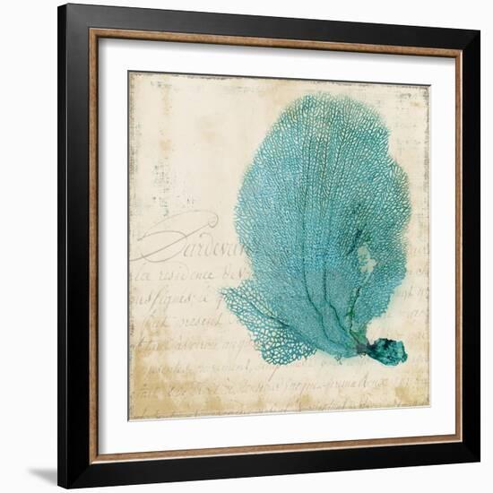 Blue Coral II-Anna Polanski-Framed Art Print