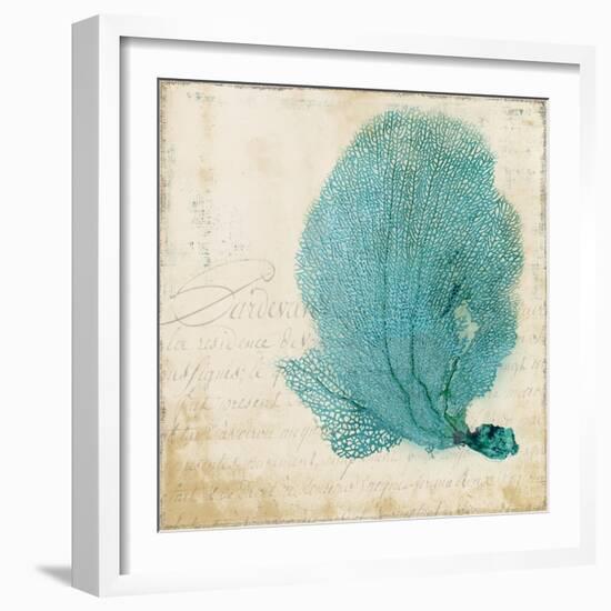 Blue Coral II-Anna Polanski-Framed Art Print