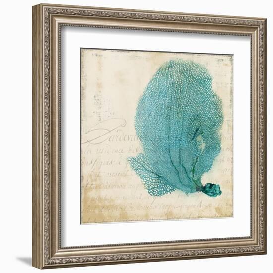 Blue Coral II-Anna Polanski-Framed Art Print