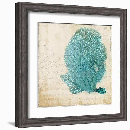 Blue Coral II-Anna Polanski-Framed Art Print