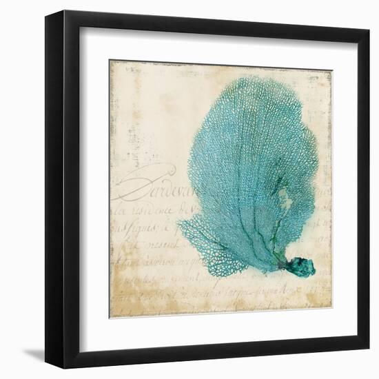 Blue Coral II-Anna Polanski-Framed Art Print