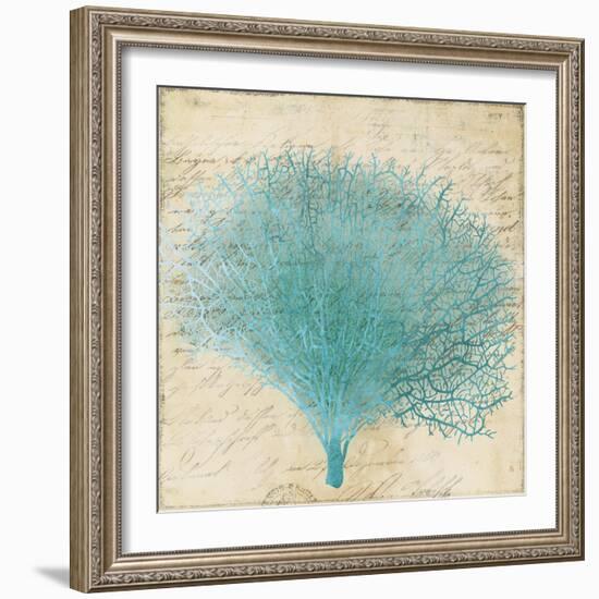 Blue Coral III-Anna Polanski-Framed Art Print