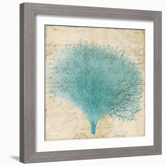 Blue Coral III-Anna Polanski-Framed Art Print