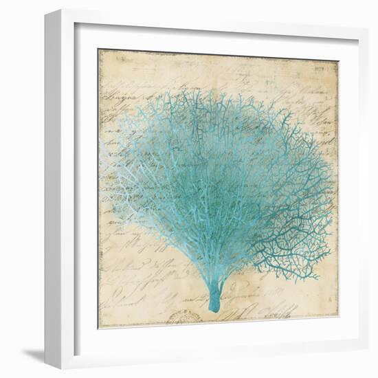 Blue Coral III-Anna Polanski-Framed Art Print