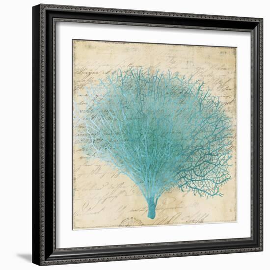 Blue Coral III-Anna Polanski-Framed Art Print