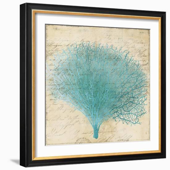 Blue Coral III-Anna Polanski-Framed Art Print