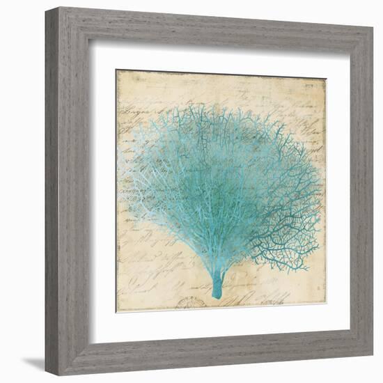 Blue Coral III-Anna Polanski-Framed Art Print