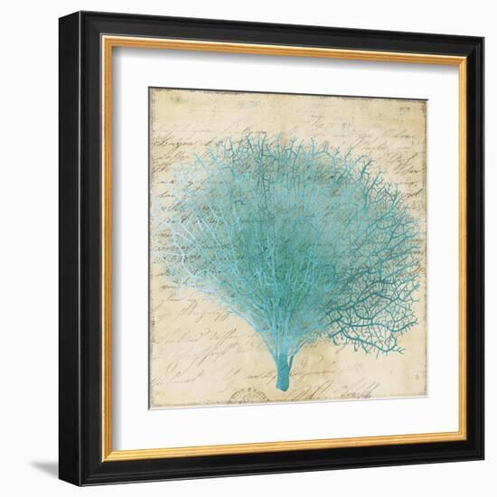 Blue Coral III-Anna Polanski-Framed Art Print