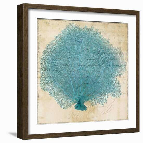 Blue Coral IV-Anna Polanski-Framed Art Print