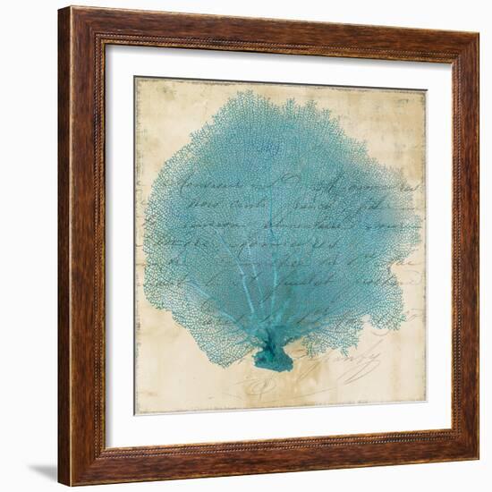 Blue Coral IV-Anna Polanski-Framed Art Print