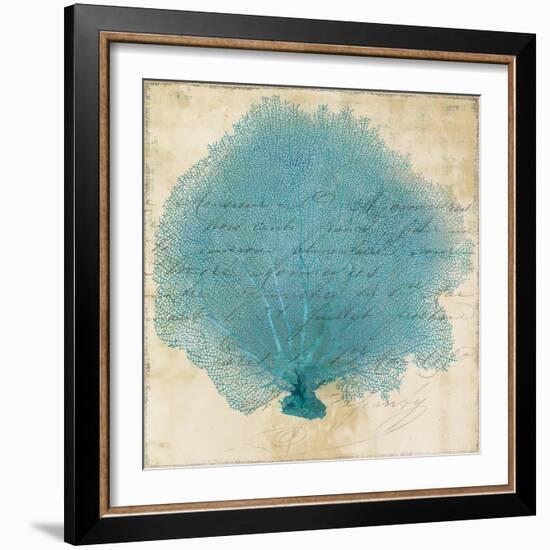 Blue Coral IV-Anna Polanski-Framed Art Print