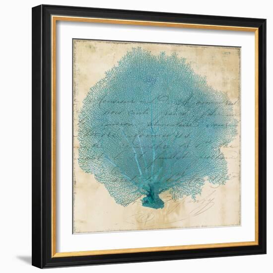 Blue Coral IV-Anna Polanski-Framed Art Print