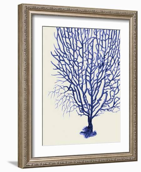 Blue Corals 2 b-Fab Funky-Framed Art Print